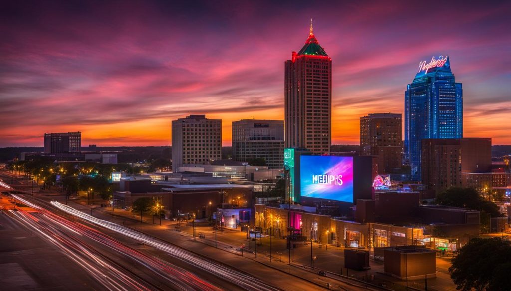 LED billboard Memphis