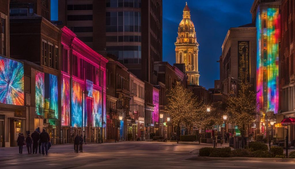 LED display in Bloomington