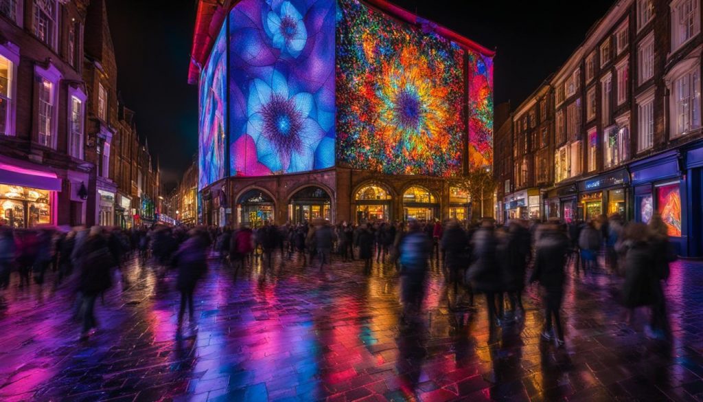 LED display in Chester