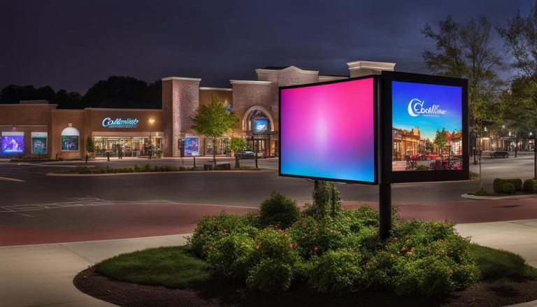 LED display in Collierville