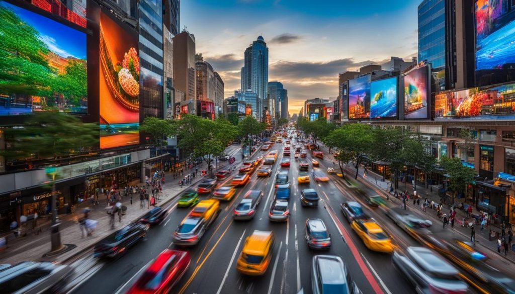 LED display in Columbia