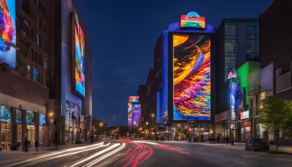 LED display in Cuyahoga Falls