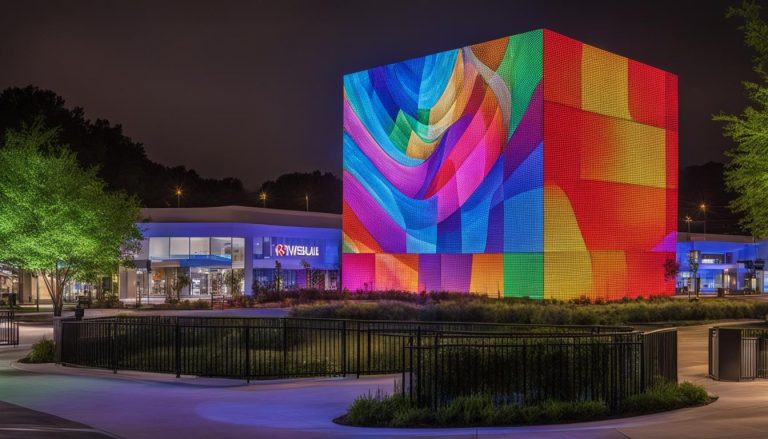 LED display in Gaithersburg