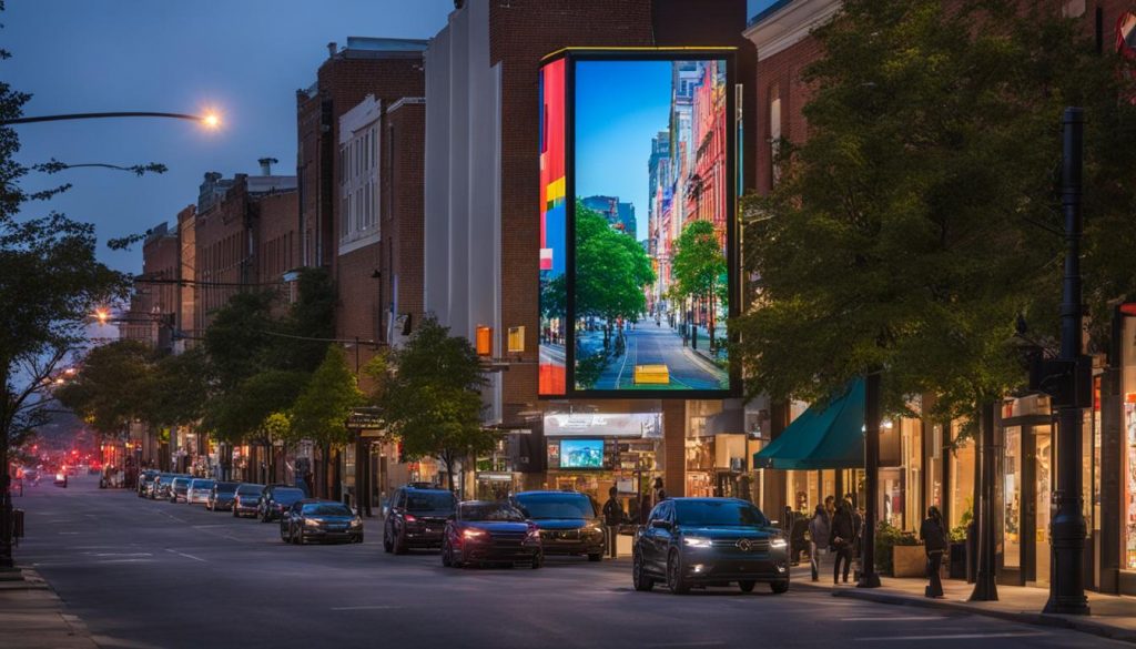 LED display in Germantown