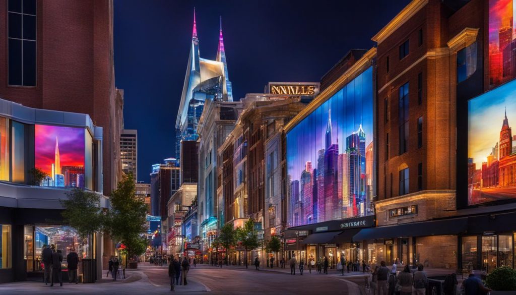 LED display in Nashville