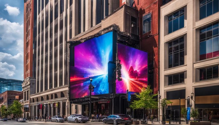 LED display in Nashville