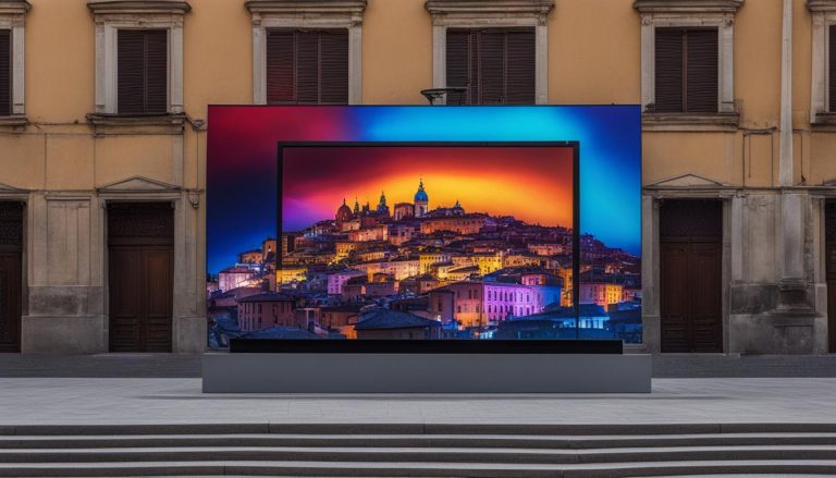 LED display in Parma