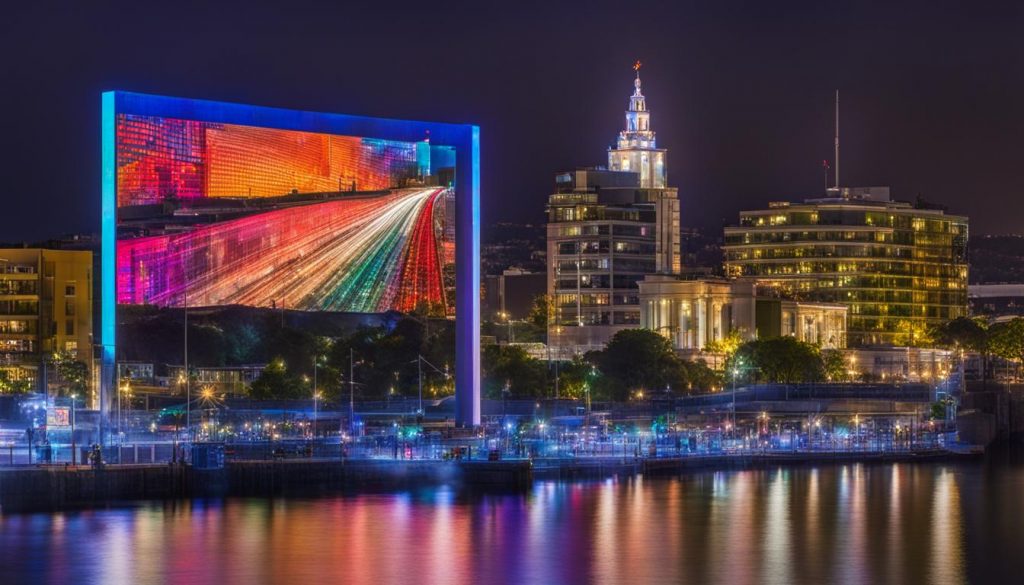 LED display in Plymouth