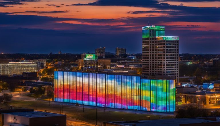 LED display in Springfield