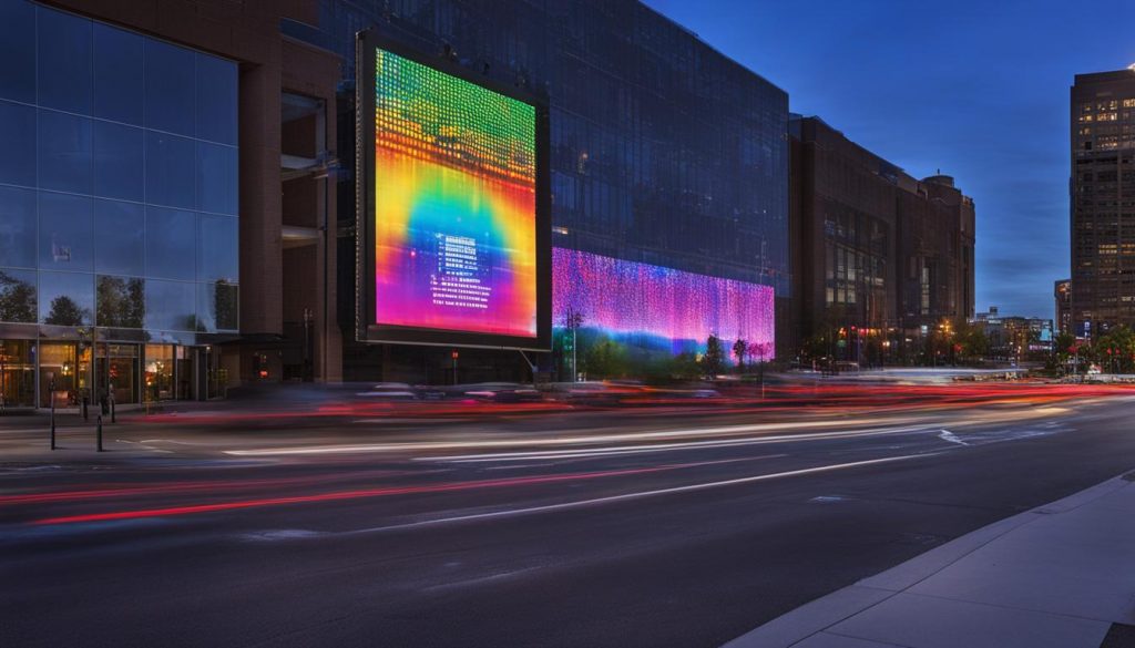 LED display in St. Louis Park