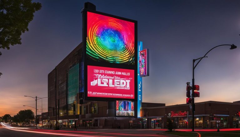 LED display in West Allis