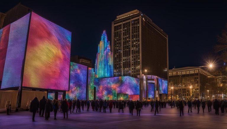 LED display in Youngstown