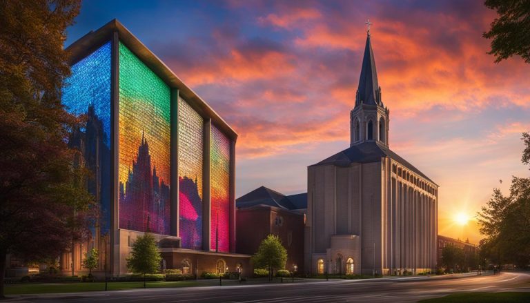 LED screen for church in Cincinnati