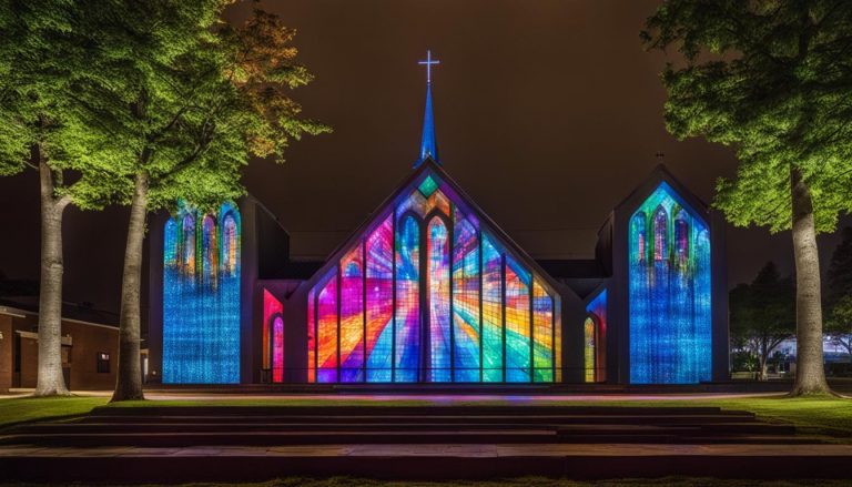 LED screen for church in Columbia