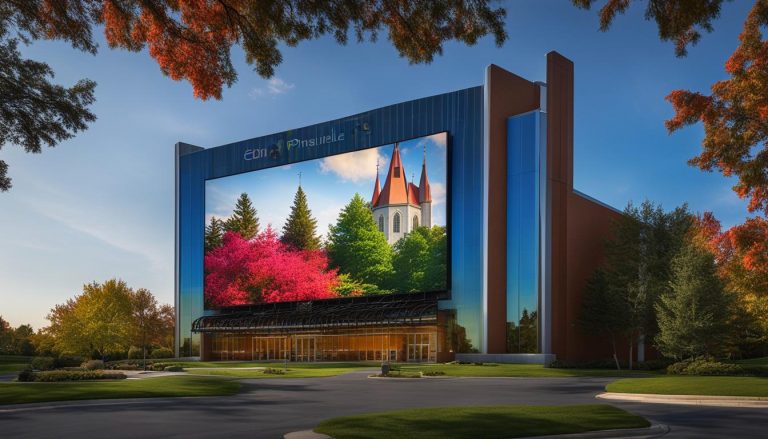 LED screen for church in Eden Prairie