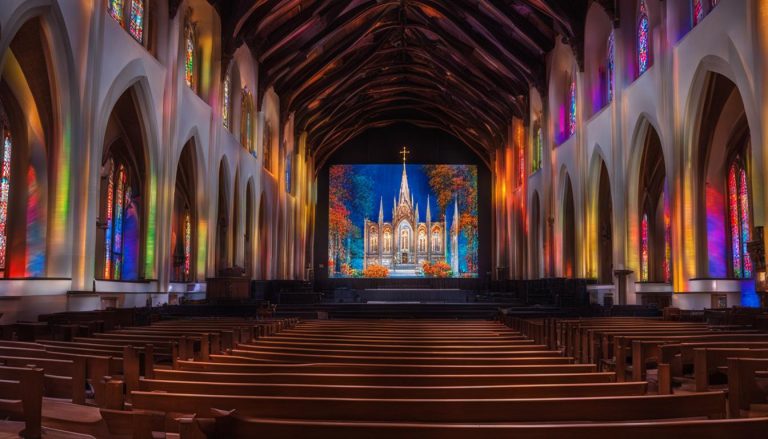 LED screen for church in Harrisburg