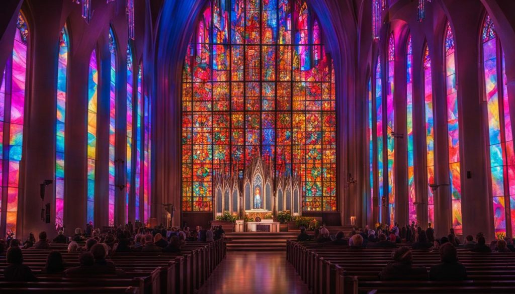 LED screen for church in Lorain