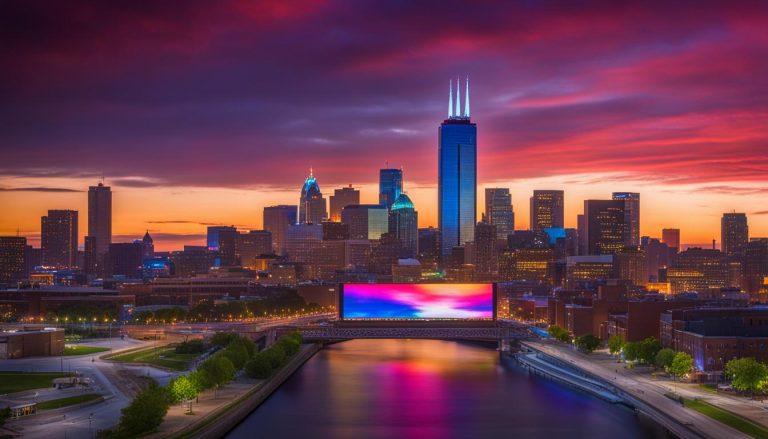 LED screen for church in Minneapolis