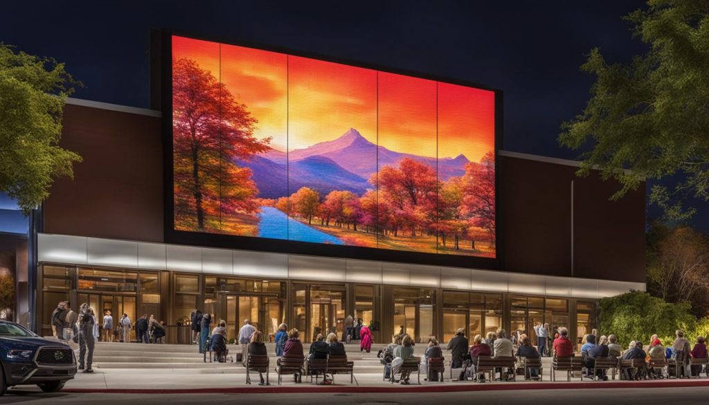 LED screen for church in Spring Hill