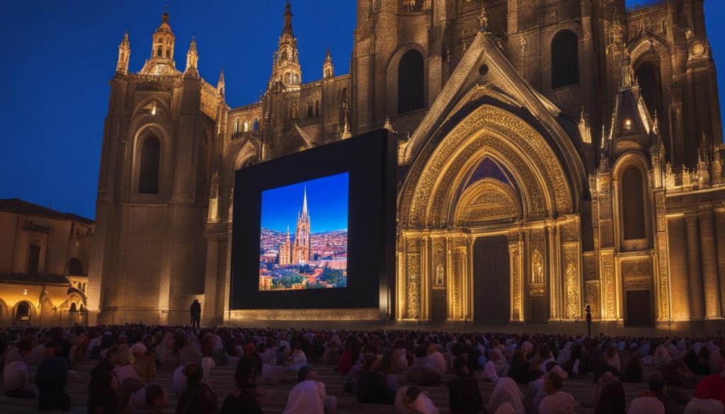 LED screen for church in Toledo