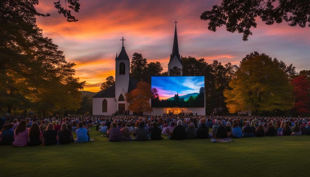 LED screen for church in Wilkes-Barre