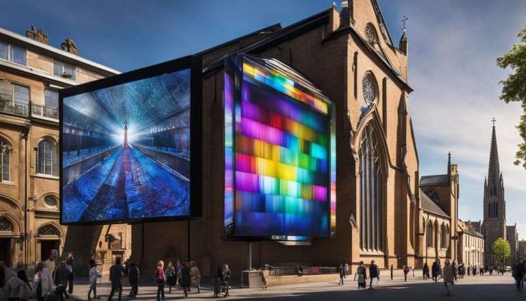 LED screen for church in York