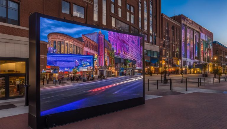 LED screen in Akron