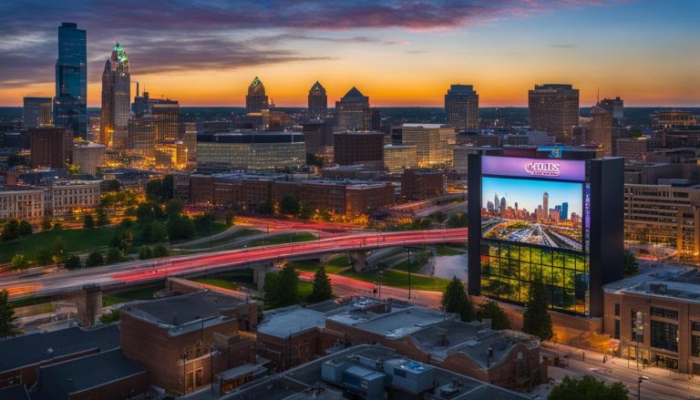 LED screen in Columbus