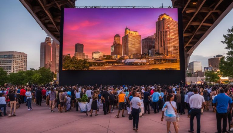 LED screen in Memphis