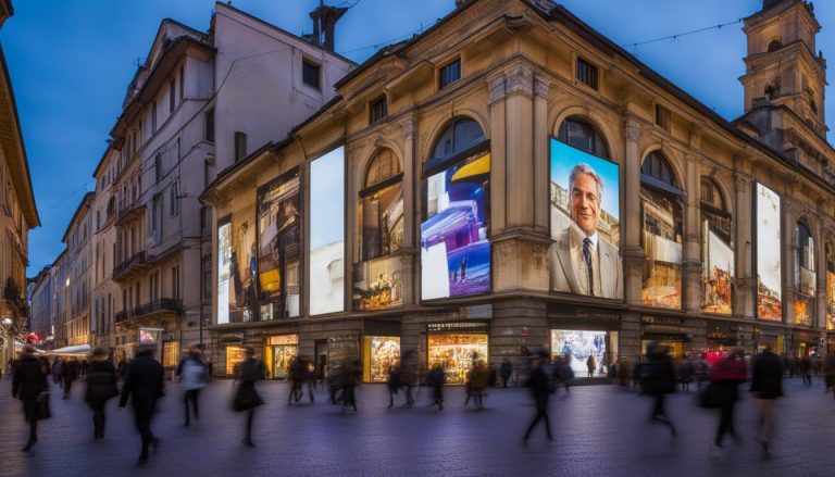 LED screen in Parma