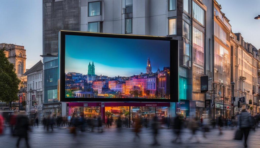 LED screen in Plymouth