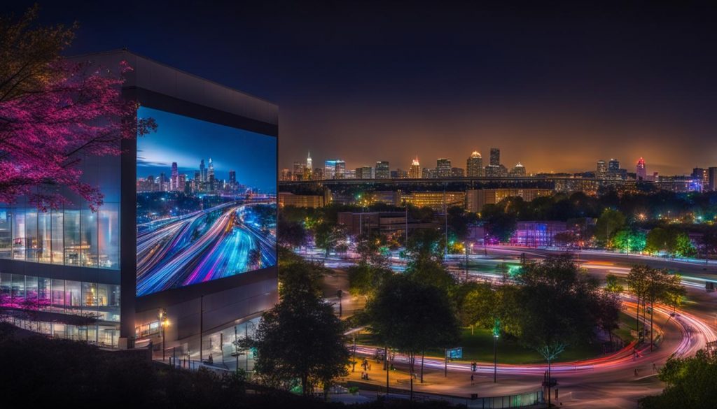 LED screen in Silver Spring