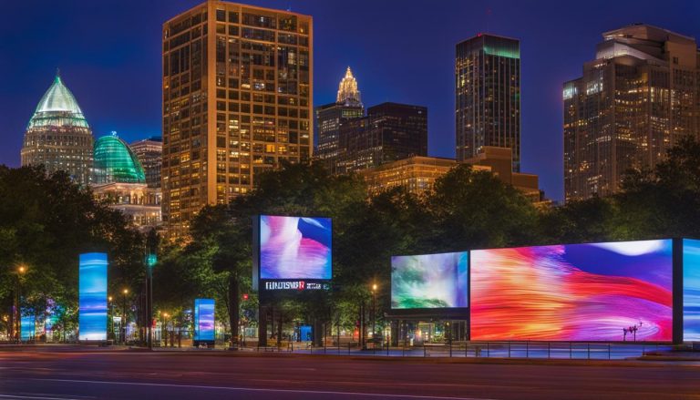 LED screen in St. Louis Park