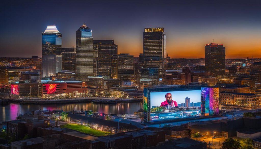 LED screen installation Baltimore