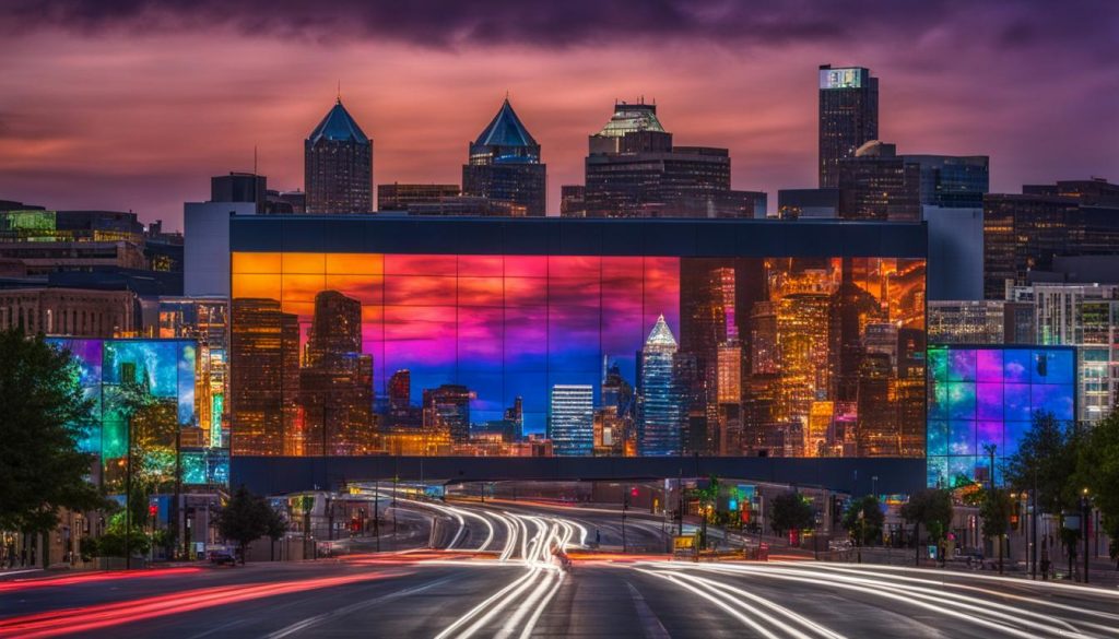 LED screen panels in Baltimore