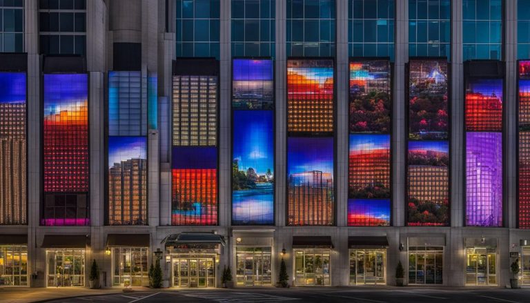 LED screen panels in Hendersonville