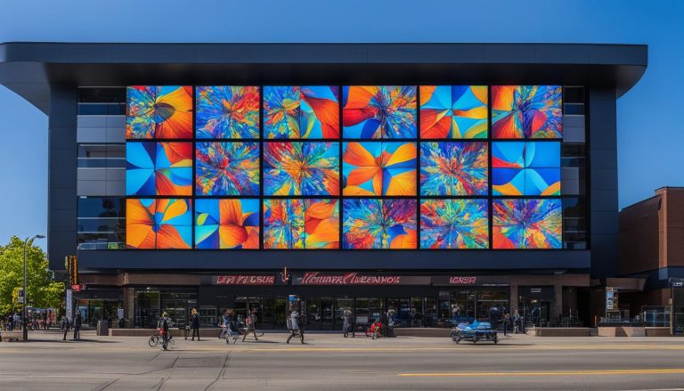 LED screen panels in Kalamazoo