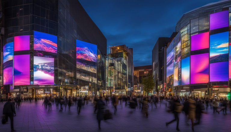 LED screen panels in Reading