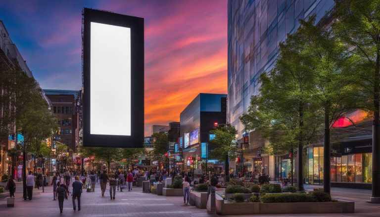 LED screen panels in Silver Spring