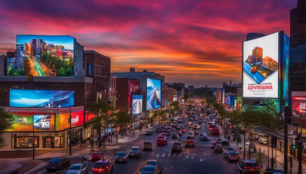 LED screen panels in Spring Hill