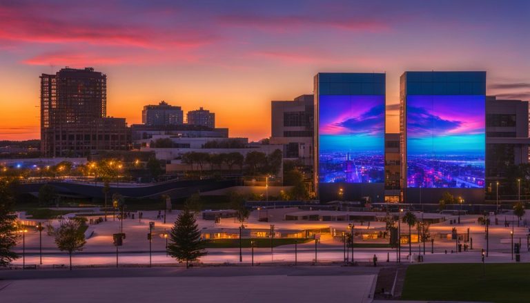 LED screen panels in West Allis