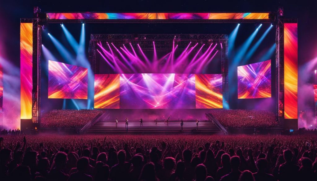 LED stage screens