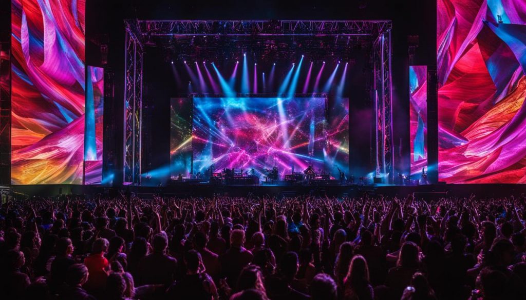 LED stage screens for concerts in Troy