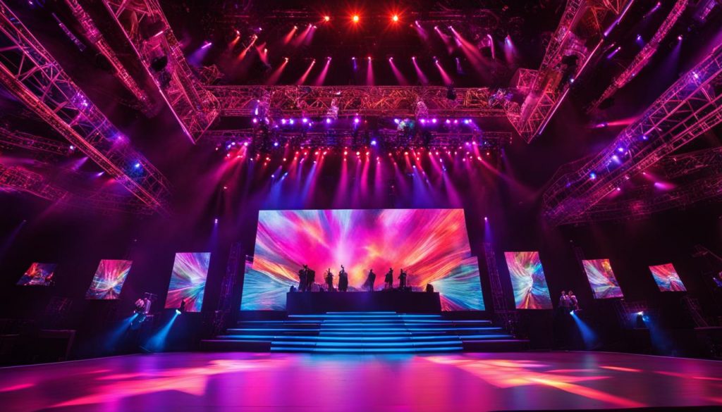 LED stage screens in Dearborn