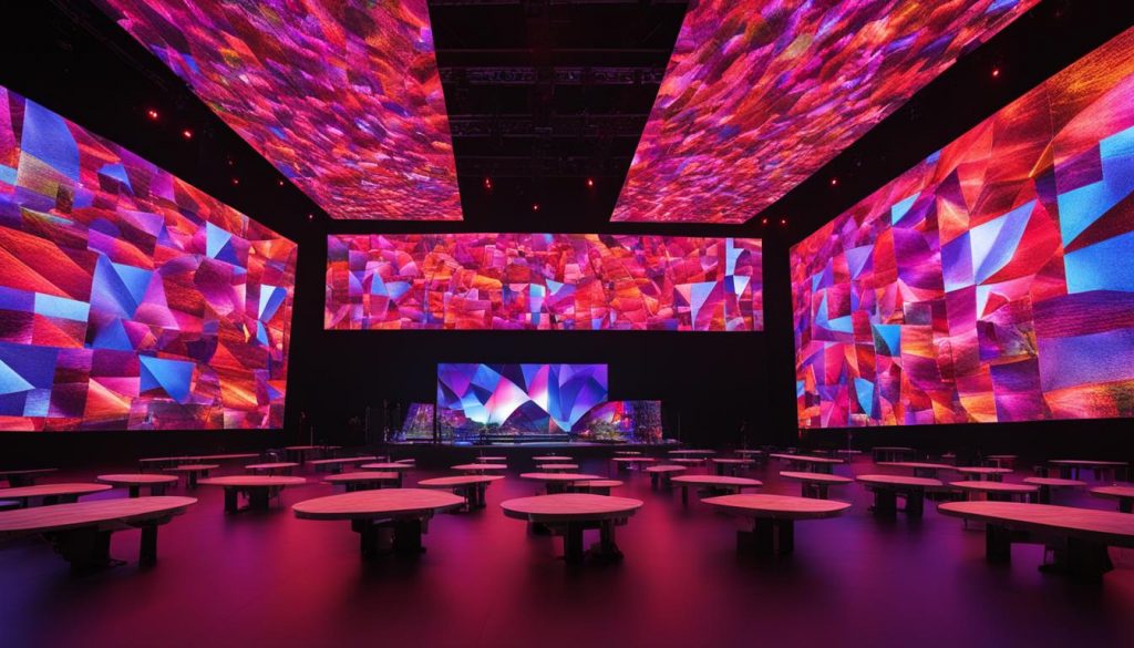 LED video wall