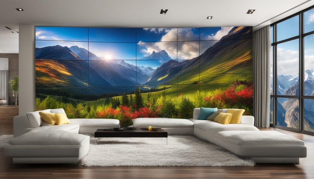 LED video wall