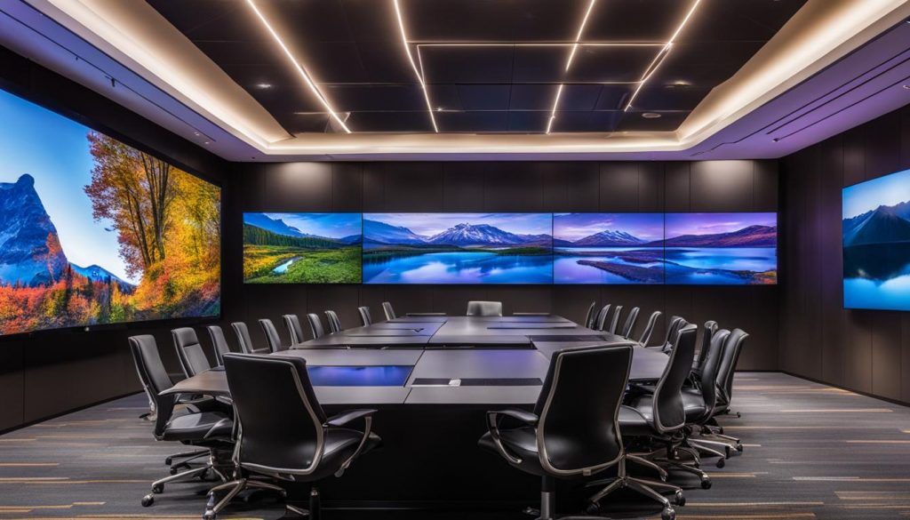 LED video wall installation and services