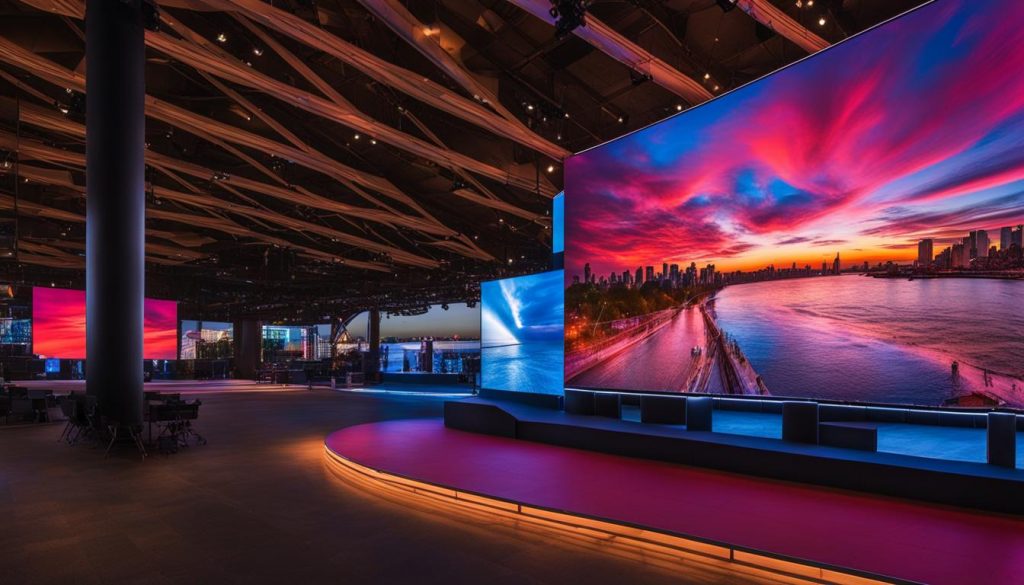 LED video wall solutions