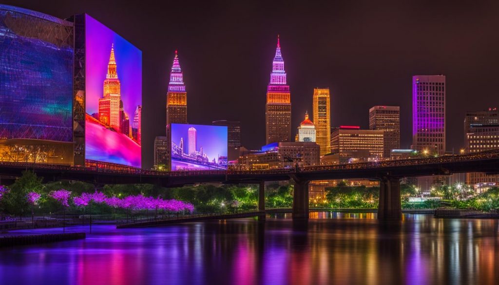 LED video wall solutions Cleveland