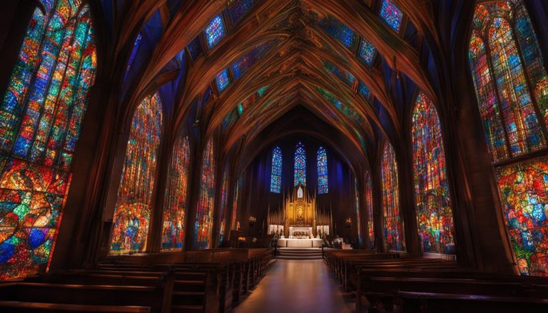 LED wall for church in Ann Arbor